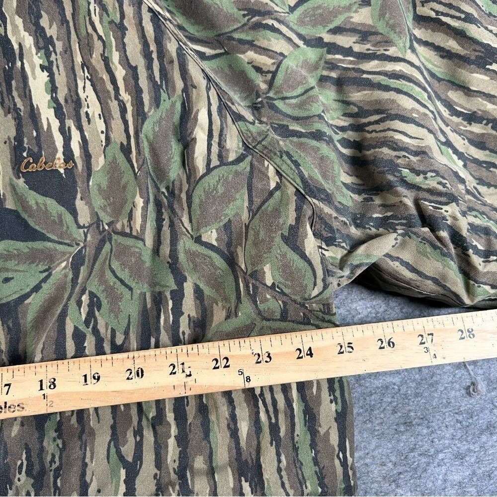 Vintage Cabelas Jacket Men XL Green Realtree Camo Gore Tex Gorpcore 90s USA Made - Picture 5 of 8